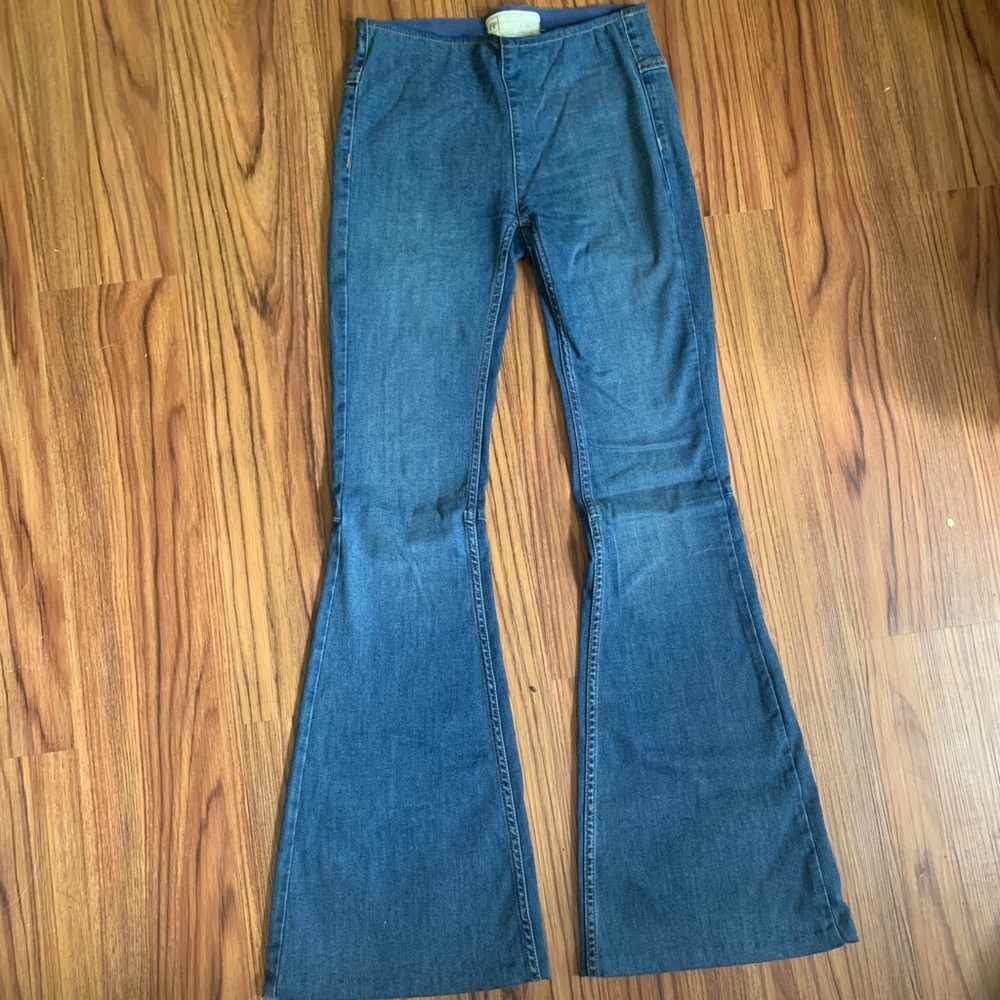 Free People boot cut denim jeans!